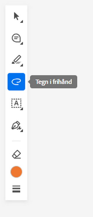 Tegn i frihånd