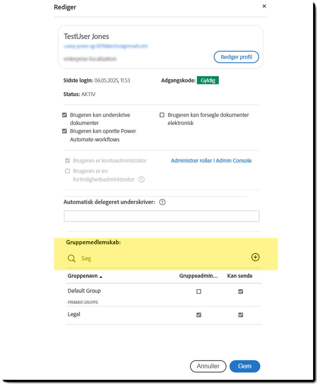 edit_-_groups Brugerprofil, der fremhæver Brugergrupper