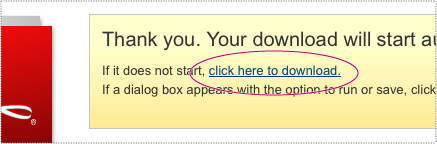 Bildschirm „Vielen Dank“