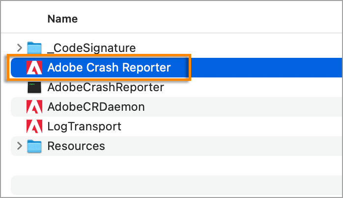 Crash Reporter