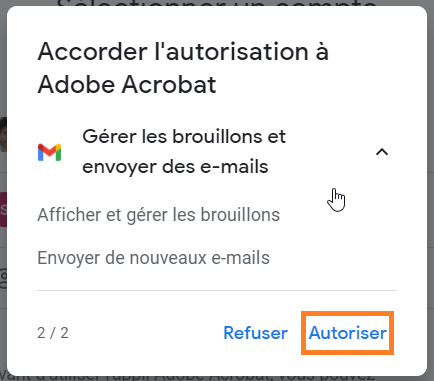 Berechtigung zum Erstellen eines E-Mail-Entwurfs