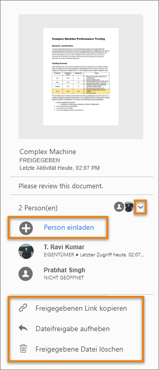 Details zur PDF-Überprüfung