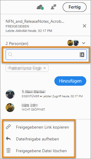 Optionen für Initiatoren