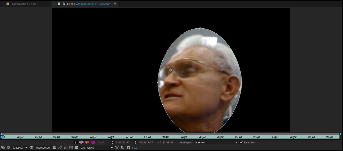 Zeichnen einer Maske