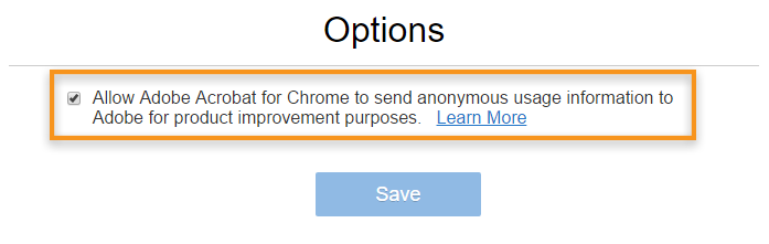 Clear the Enabled checkbox