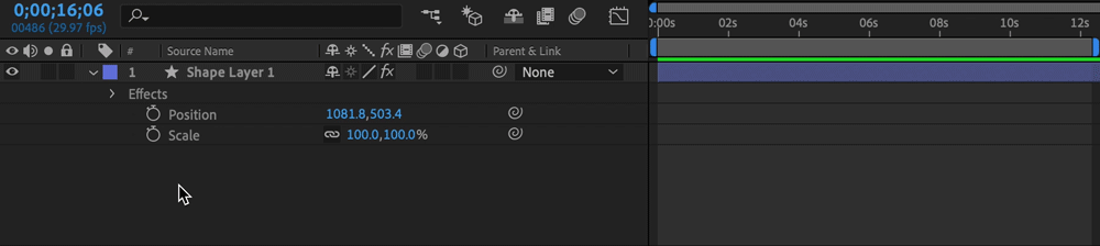 Pick-whip expression selection