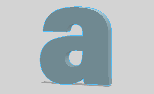Bevel width