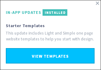 In-App update successfully installed