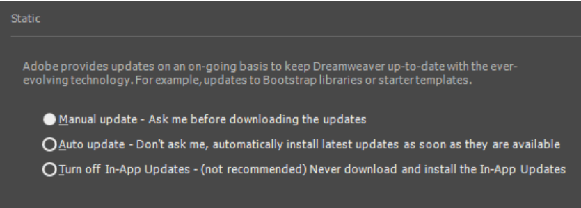 inappupdatepreferences Voorkeuren voor in-app updates