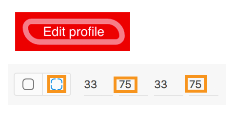 Adjusting the corners one by one Adjusting the corners one by one