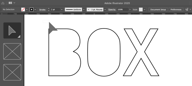 Ai-Typography-Drag-and-copy Create a copy of the text