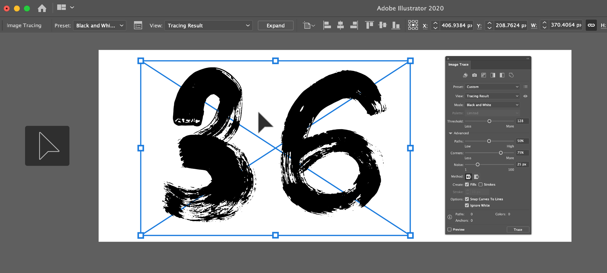 Ai-Creative-typography-Image-trace-Expand Expand image