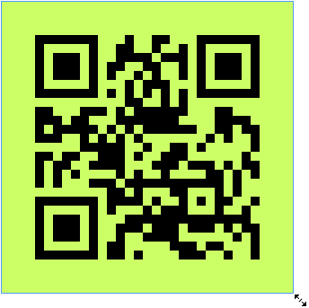 Change qr code object