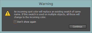 Warning