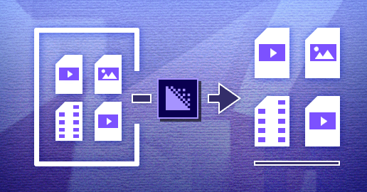 Files supported for export with Media Encoder