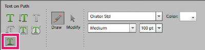 Text on Custom Path tool