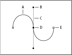 A path Photoshop path segments