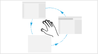 Five-Finger Cycle Screen Mode Photoshop Five-Finger Cycle Screen Mode