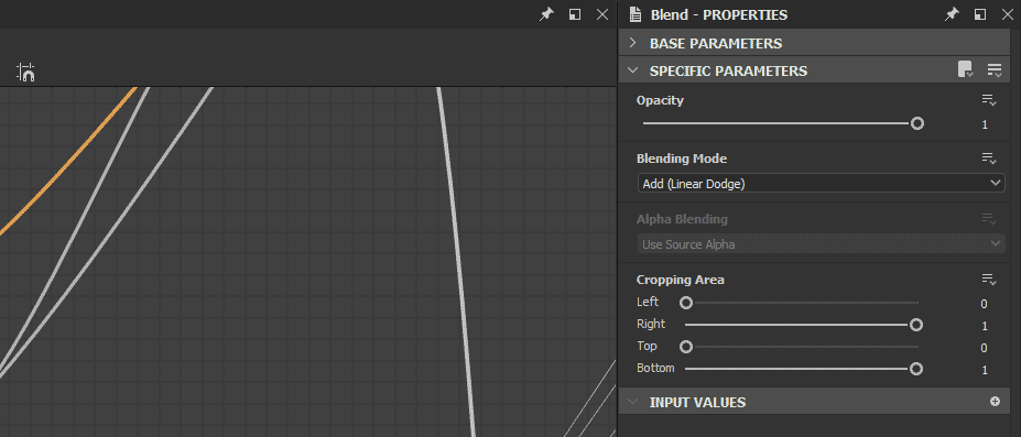 A gif showing the process of exposing a single parameter.