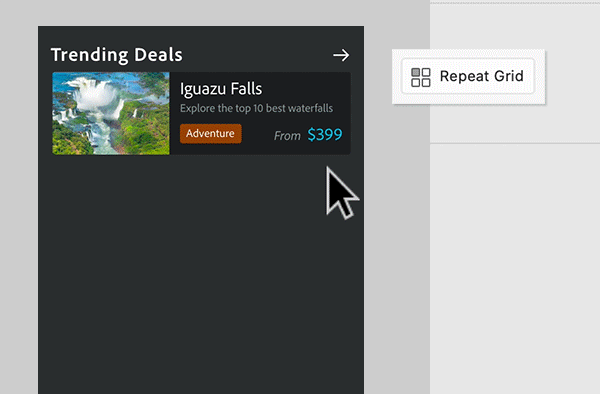 Repeat elements Repeat elements