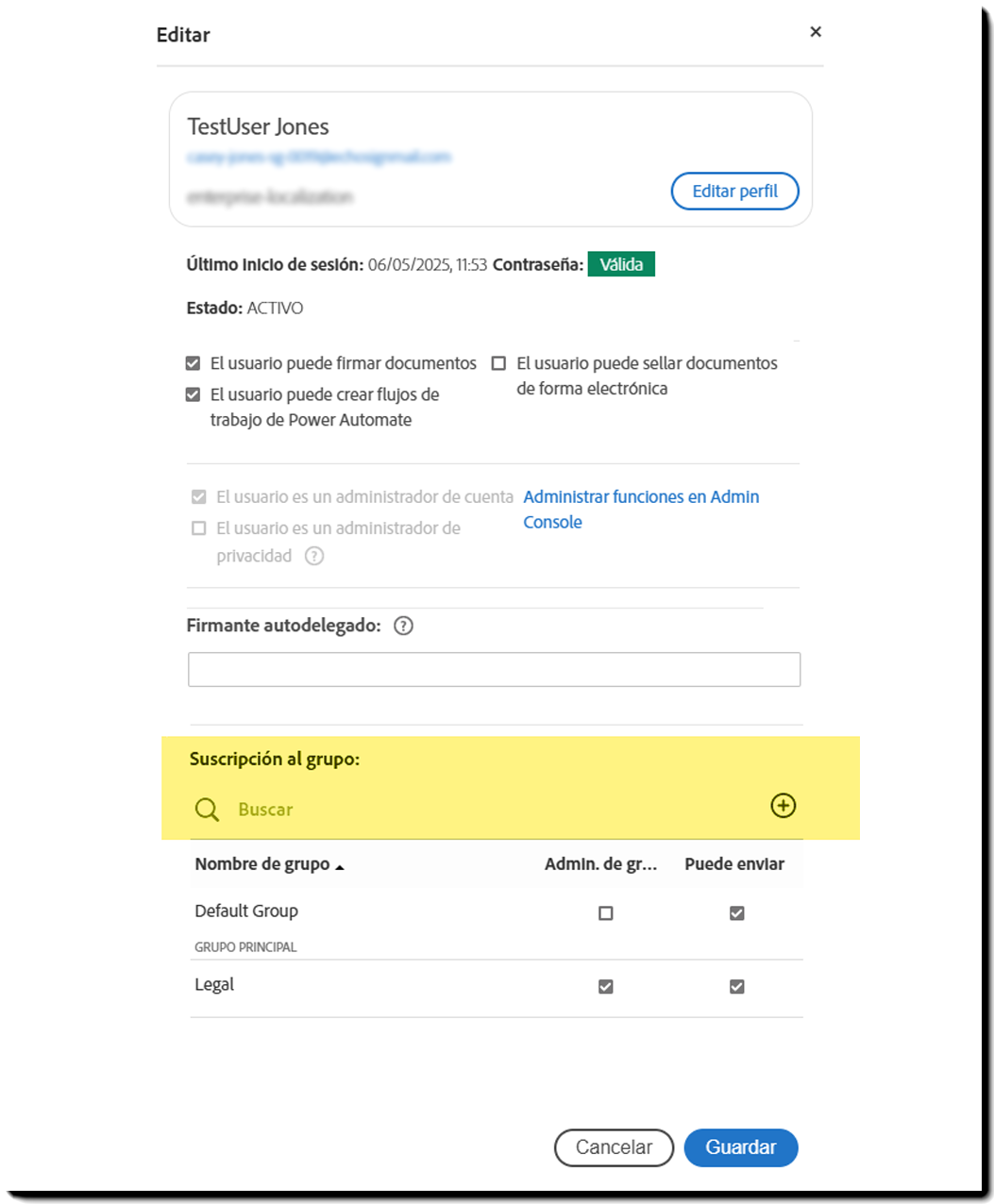 edit_-_groups Perfil de usuario con los Grupos de usuarios resaltados