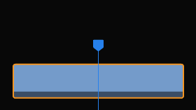 Leikkeen jakaminen aikajanalla