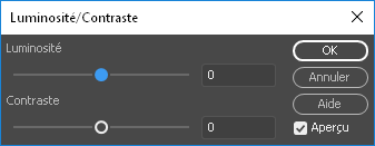 Ajustement de la luminosité et du contraste d’une image dans Dreamweaver