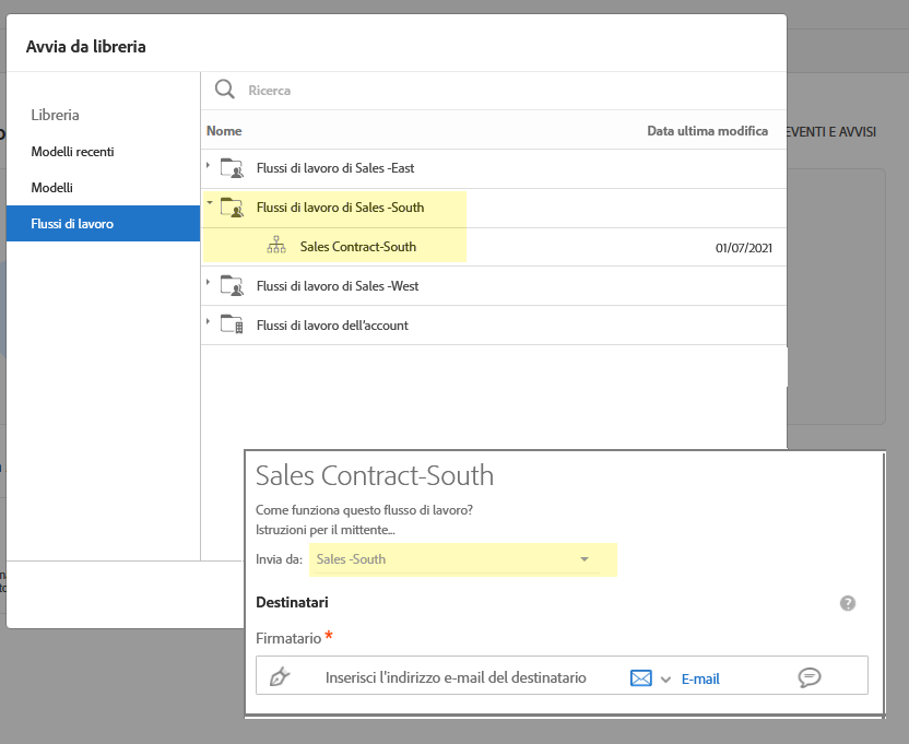 Modelli nidificati dei gruppi per Utenti in più gruppi