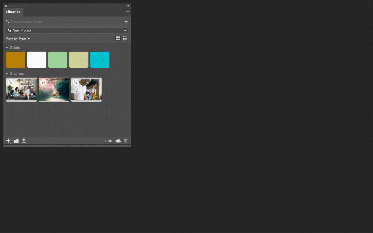 share_assets チームを招待してライブラリを表示または編集する