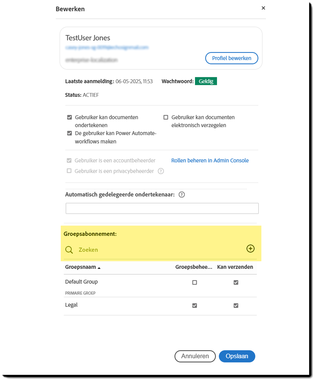 edit_-_groups Gebruikersprofiel met gebruikersgroepen gemarkeerd
