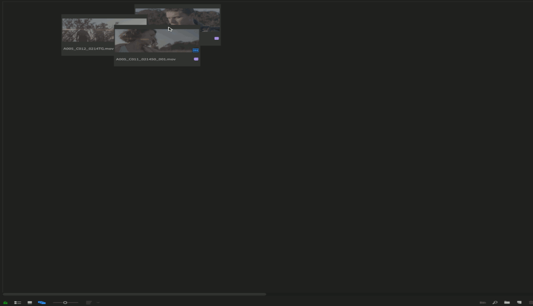 Ajustar o tamanho dos clipes